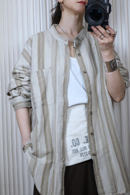 676 / 1990's J.RIGGINGS stripe  shirt