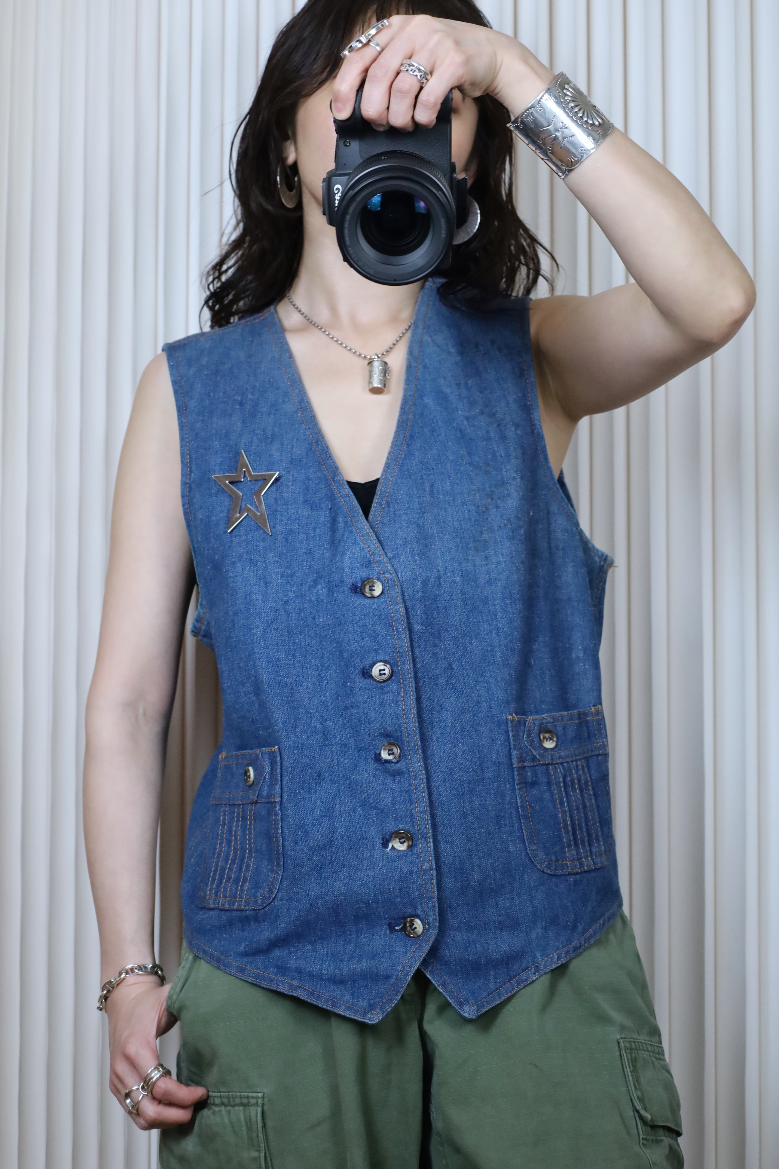 ☆値下げOK！　8月31日までの出品です！！　HOWIE linen vest USED & VINTAGE – tagged 
