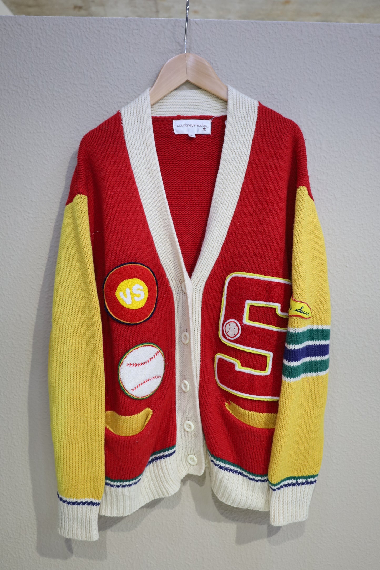 744 / 1990's Courthney rhodes design cardigan