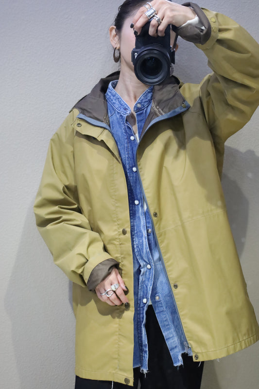 Z929 / 1990's Sierra West GORE TEX  fabric fooded  jacket