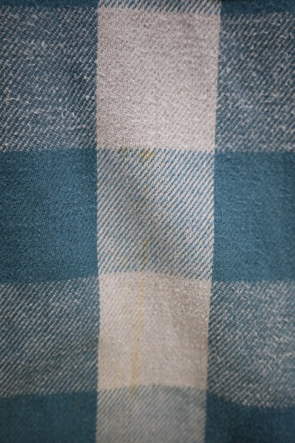 755 / 1990's UNKNOWN block check shirt