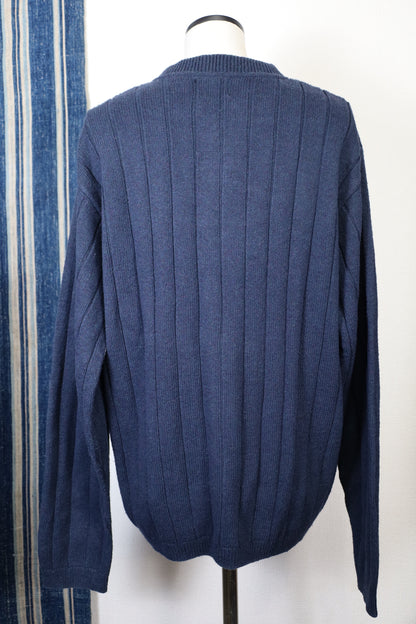 707 / 2000's Haggar henley neck cotton knit