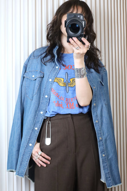 C203 / 1980's UNKNOWN print tee