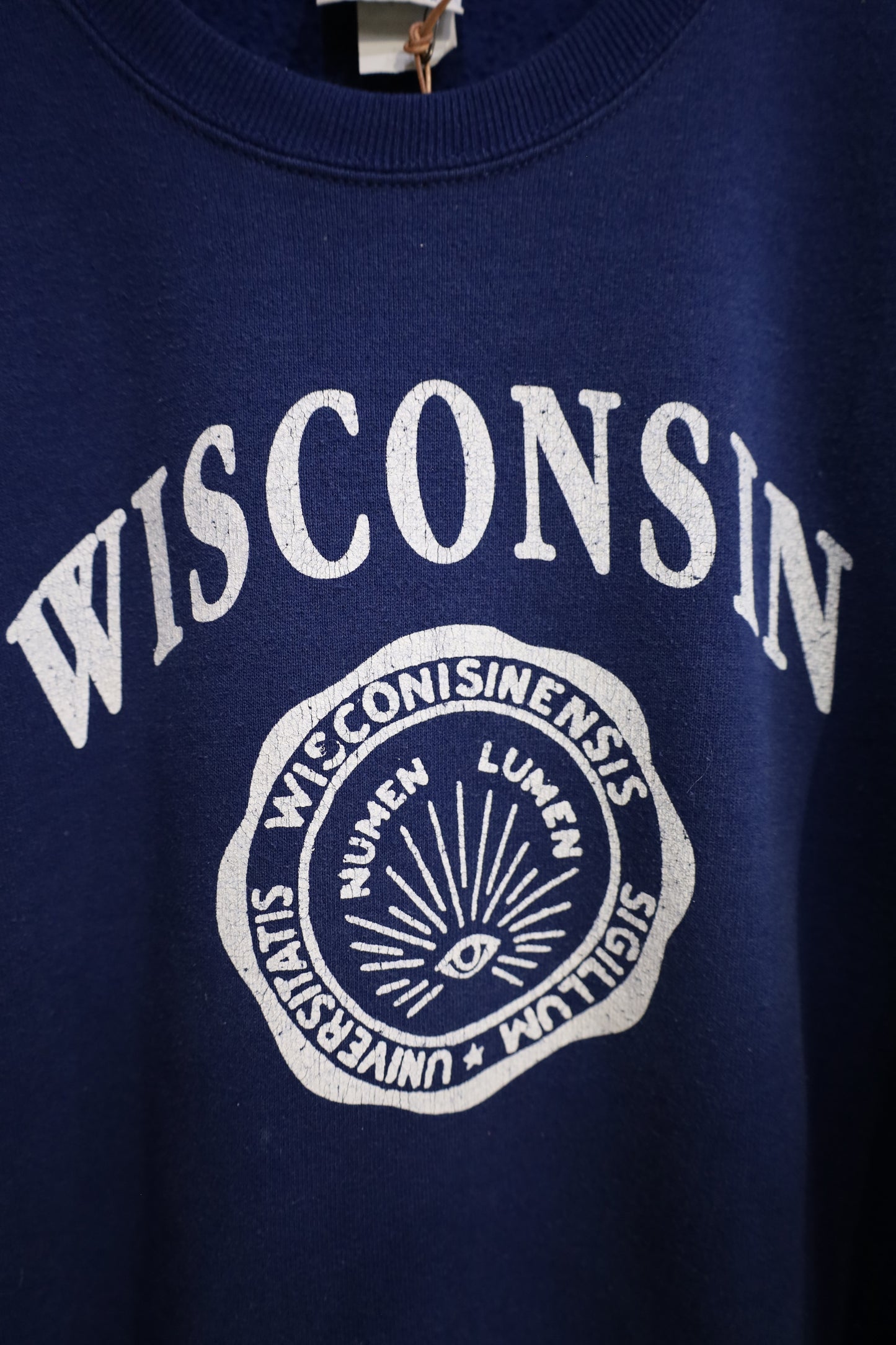 Z1029 / 1990's CASCADE SPORT WISCONSIN print sweat