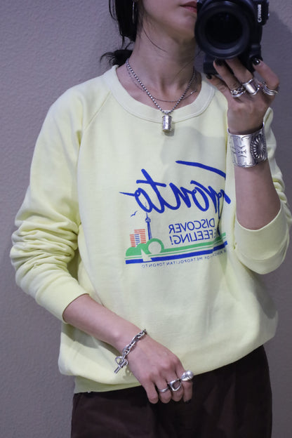 B1017 / 1990's Tront print sweat