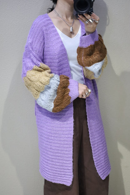 760 / UNKNOWN early2000's design cardigan