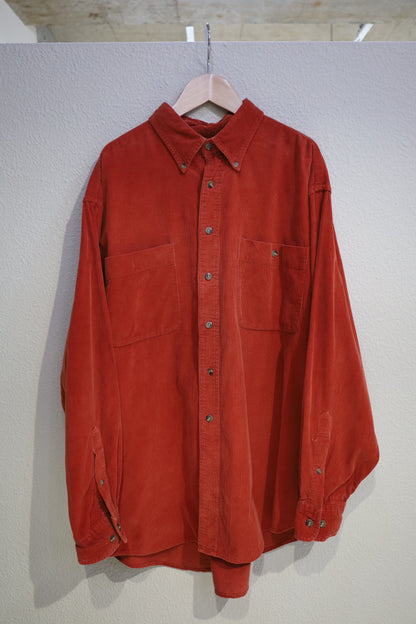 579 / 1990's LAND'S END corduroy shirt