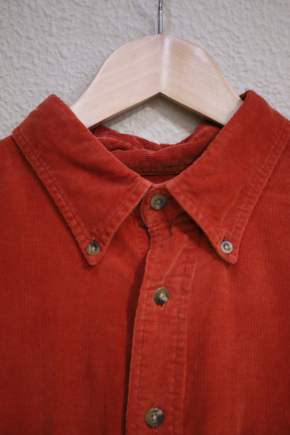 579 / 1990's LAND'S END corduroy shirt