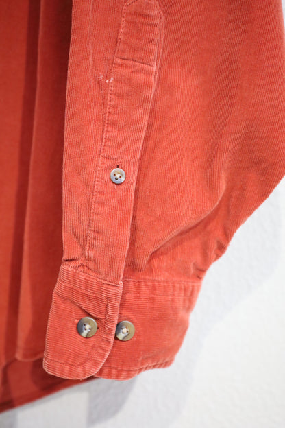 579 / 1990's LAND'S END corduroy shirt