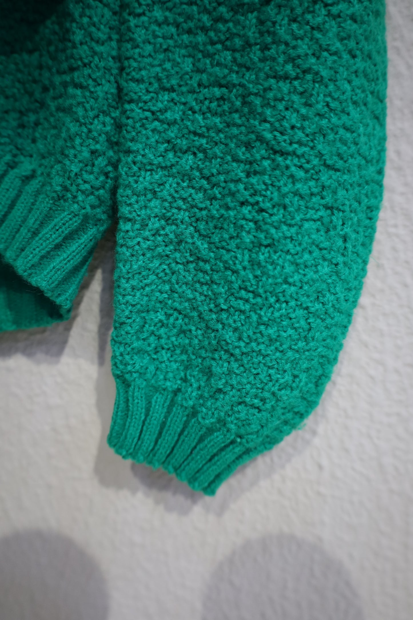 694 / 1960's Vintage ACRYL fabric cardigan