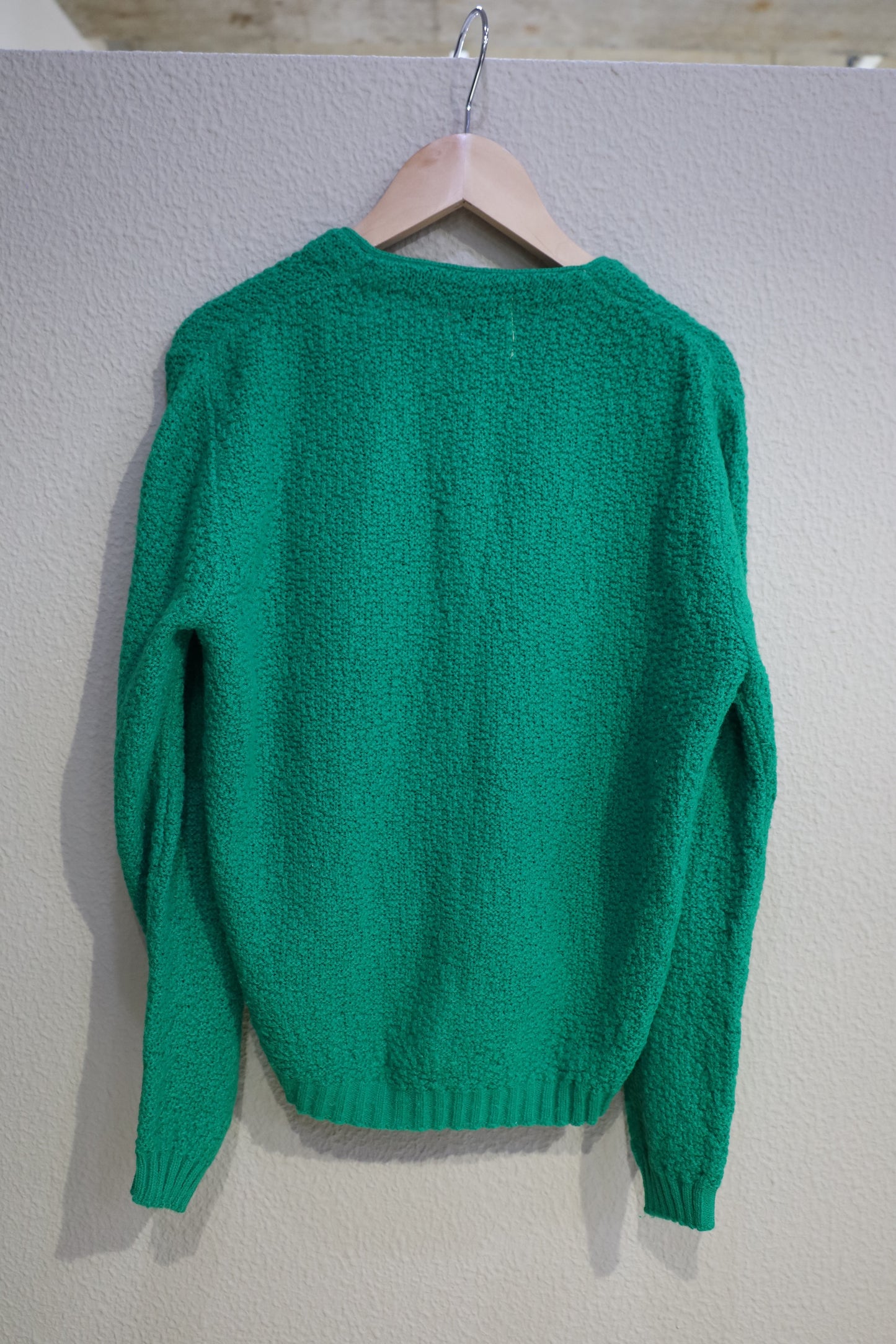 694 / 1960's Vintage ACRYL fabric cardigan