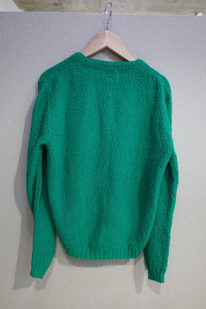 694 / 1960's Vintage ACRYL fabric cardigan