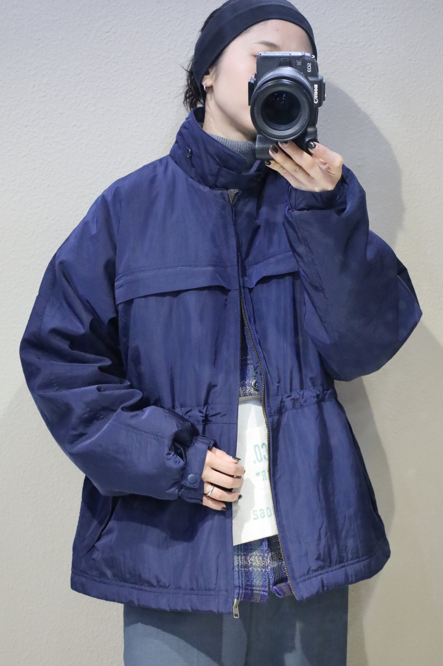 HOWIE padding blouson (navy)