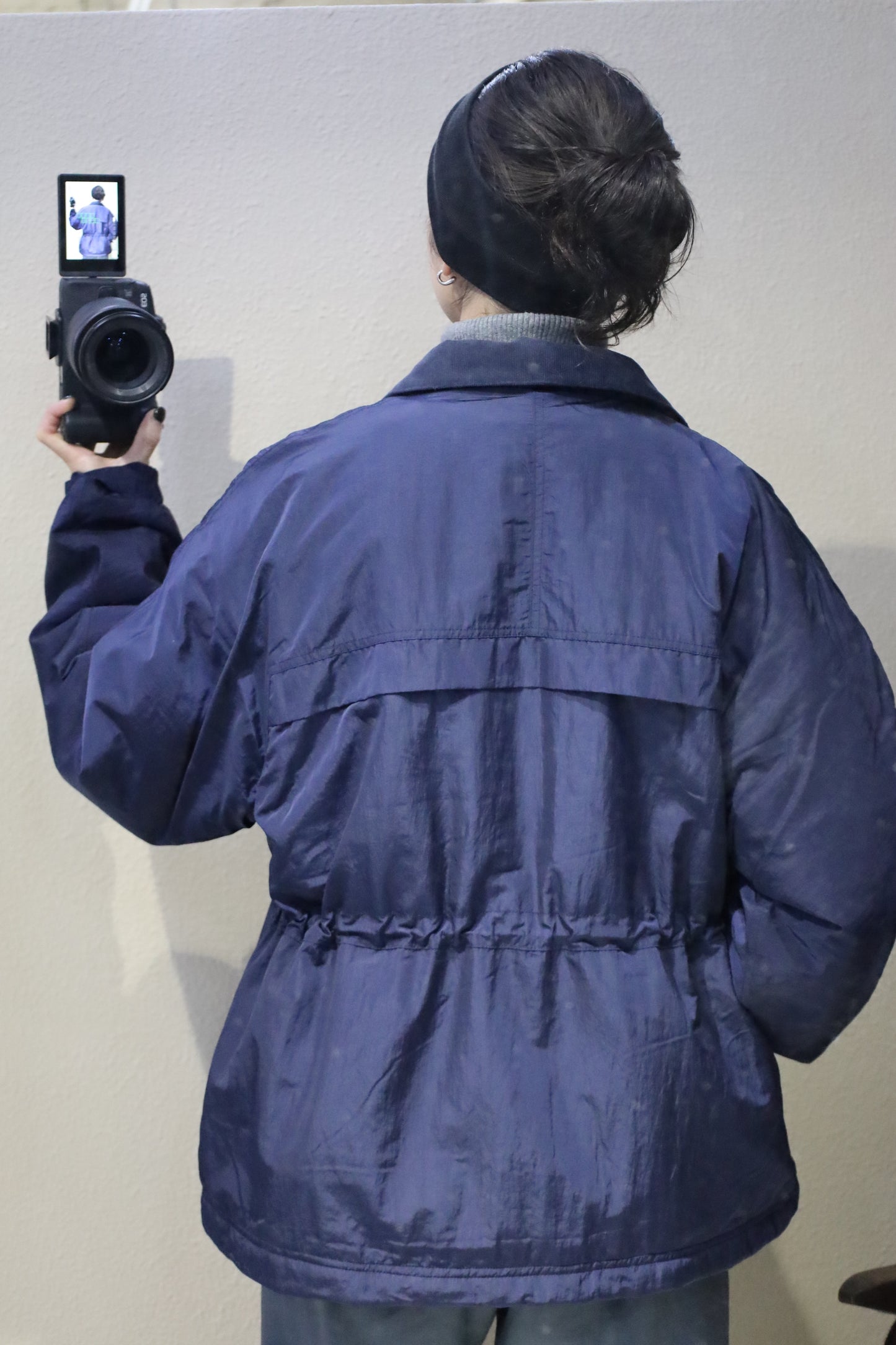 HOWIE padding blouson (navy)