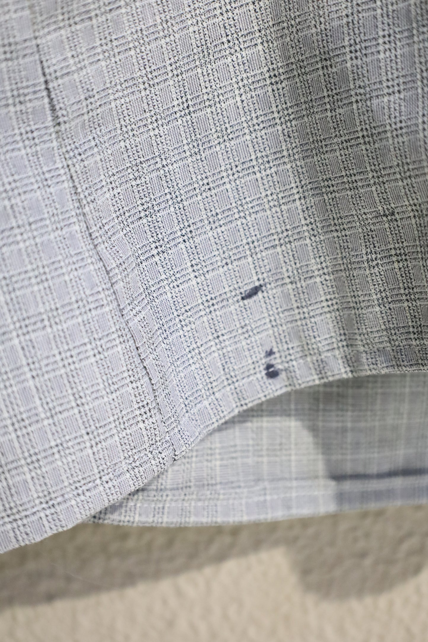 681 / early 2000's MONTE CARLO remake laceup Shirt