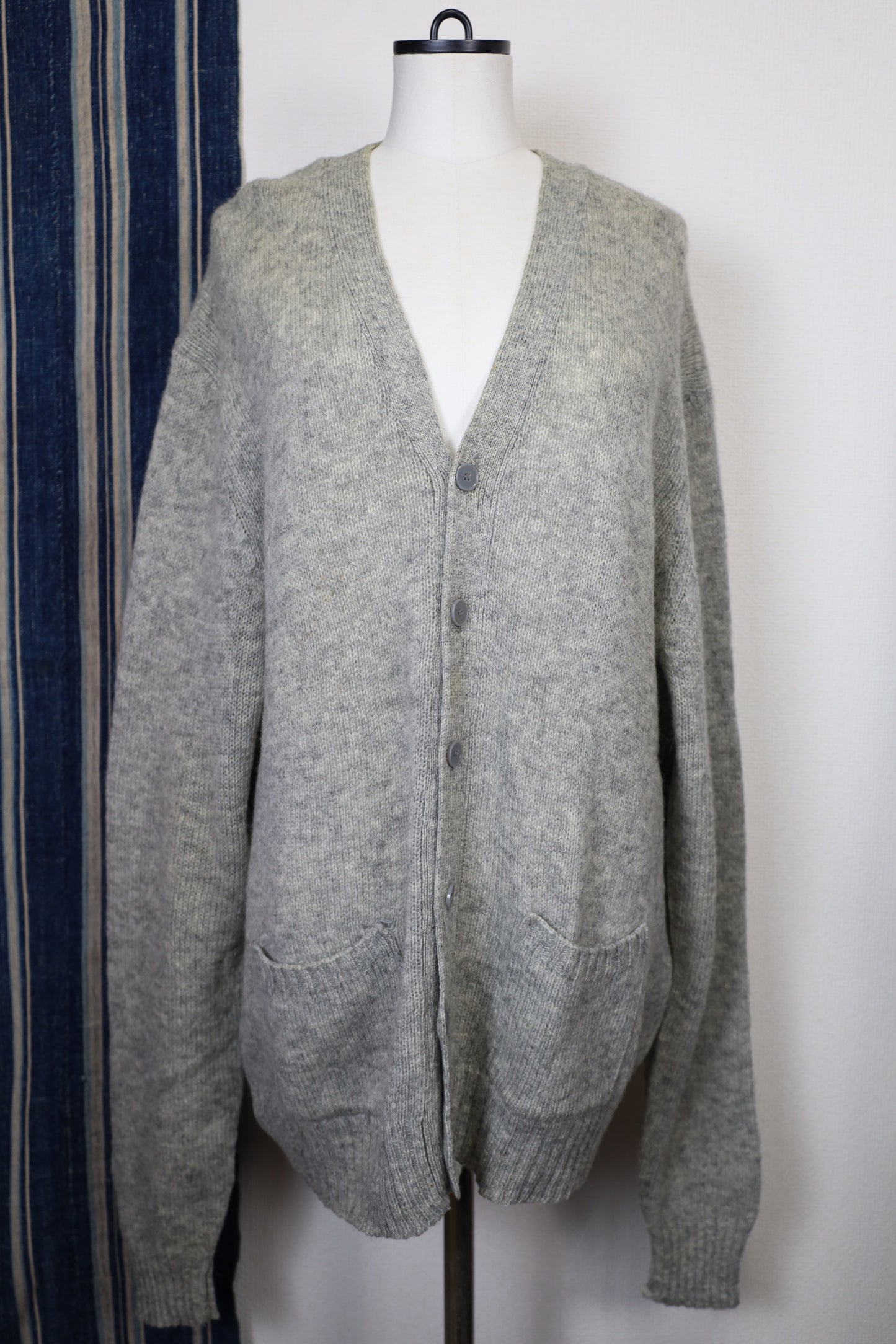 D13 / 1980-90's OLD George Richcars Wool Cardigan