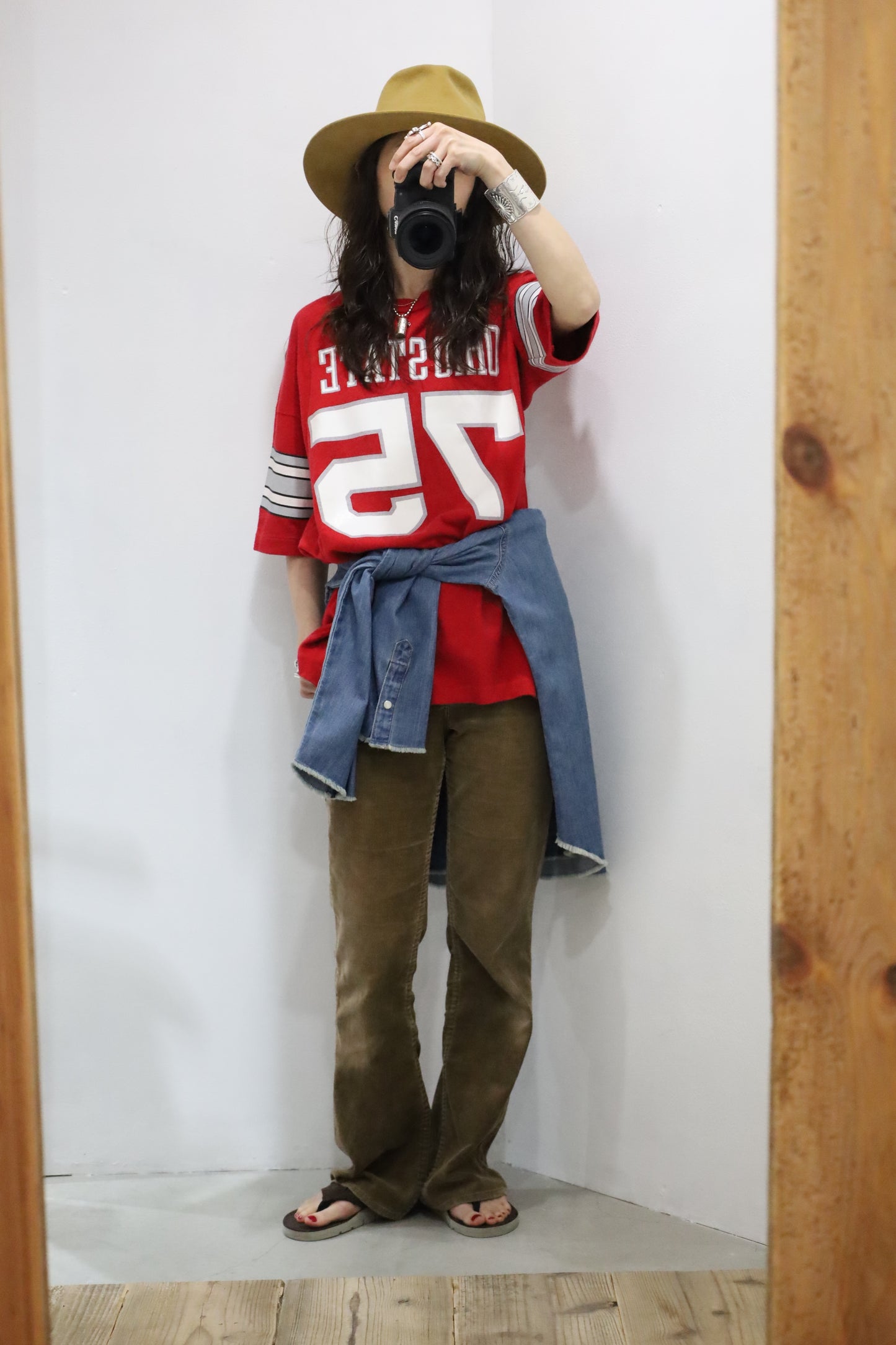 303 / 1970-80's Vintage Champion Football TEE