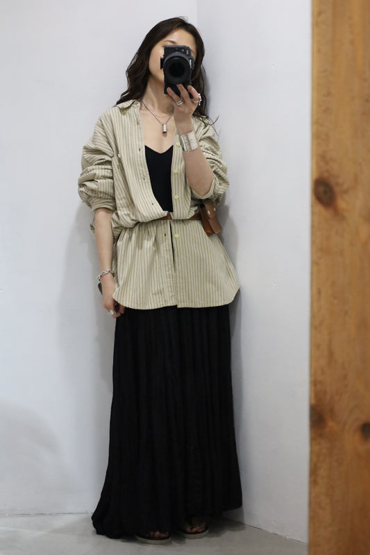 A834 / 2000's ROBERT STOCK stripe shirt