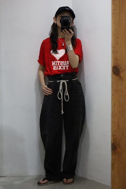 B514 / 1980's sportwear print tee