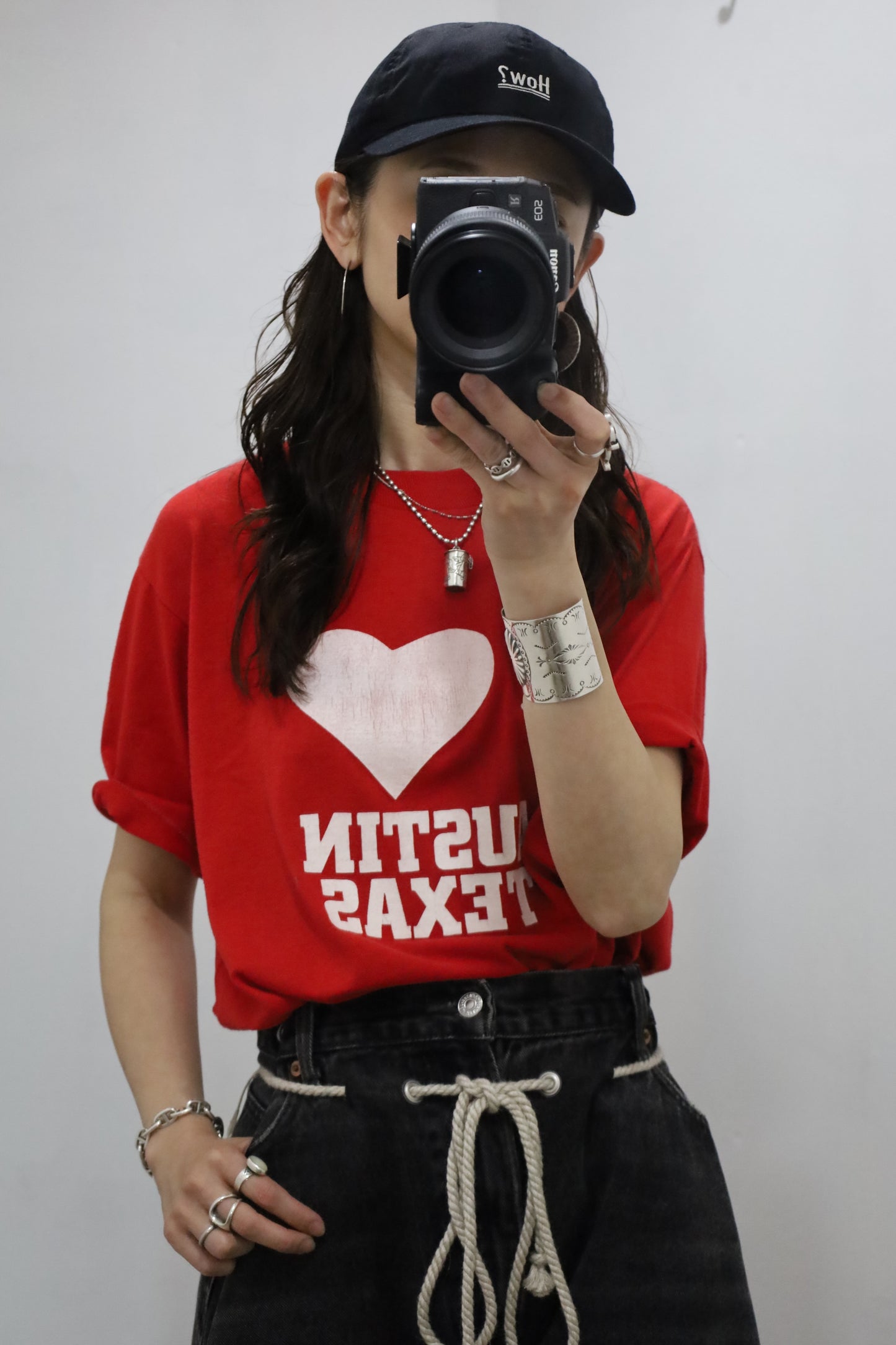 B514 / 1980's sportwear print tee