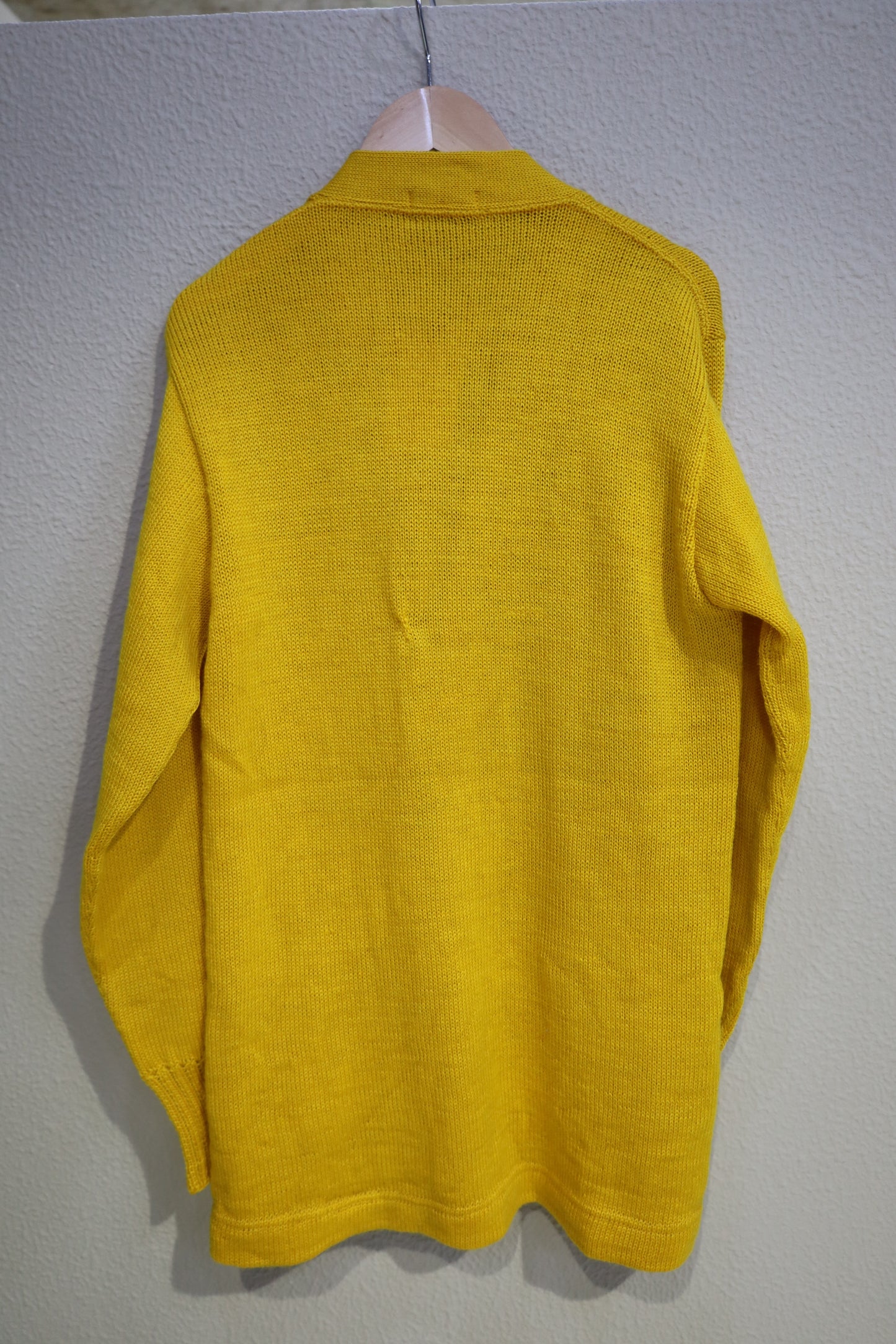 A1006 / 1950's Popular Day Goods co lettered cardigan