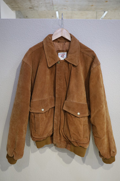 Z367 /  1990's Outside sports Activities leather  jacket