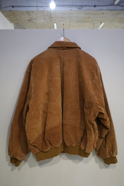 Z367 /  1990's Outside sports Activities leather  jacket