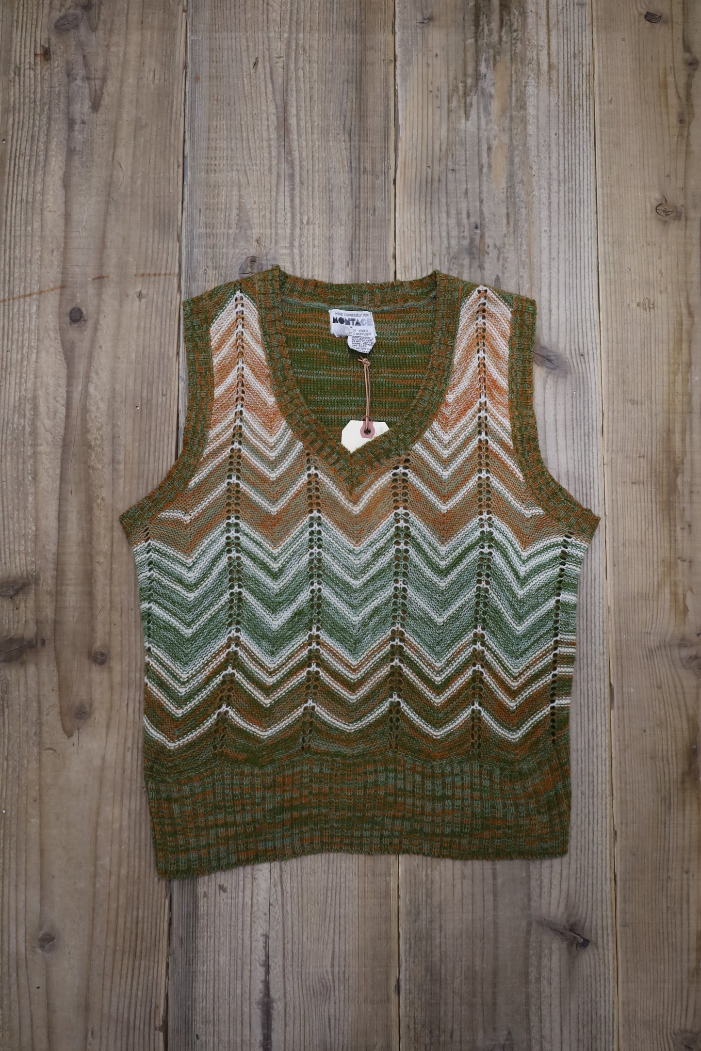 B767 / 1980's MONTAGE Acryl vest