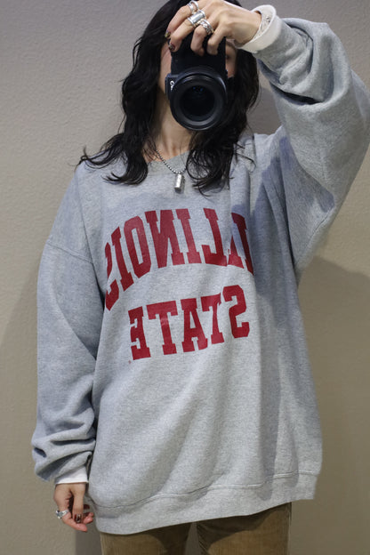 907 / early2000's PORT&COMPANY print sweat