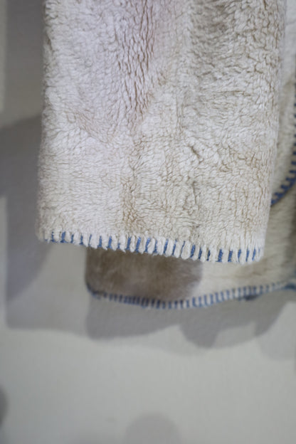 F46 / 1980's OLD UNKNOWN Reversible Fooded Coat