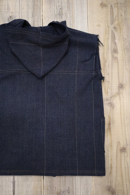 A522 / UNKNOWN remake design fooded vest