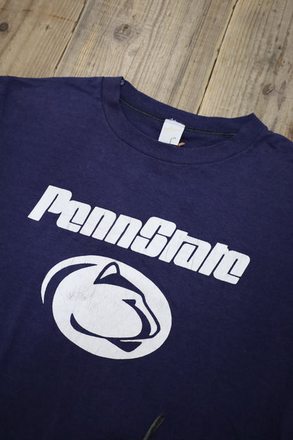 B816 / 1980's sports wear print tee