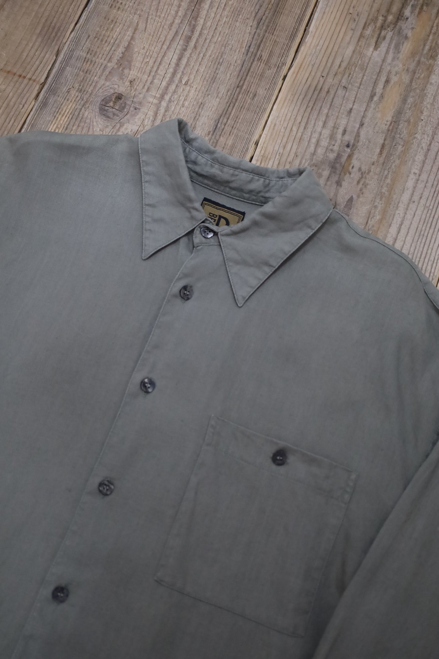 B428 / early2000's BRUNO linen shirt