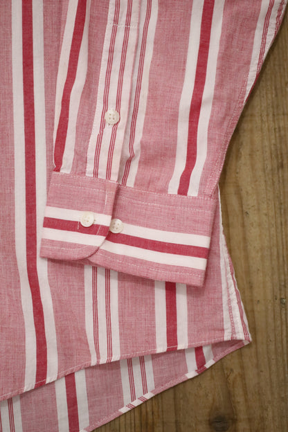 B737 / 1980's THE FOX COLLECTIONS stripe shirt