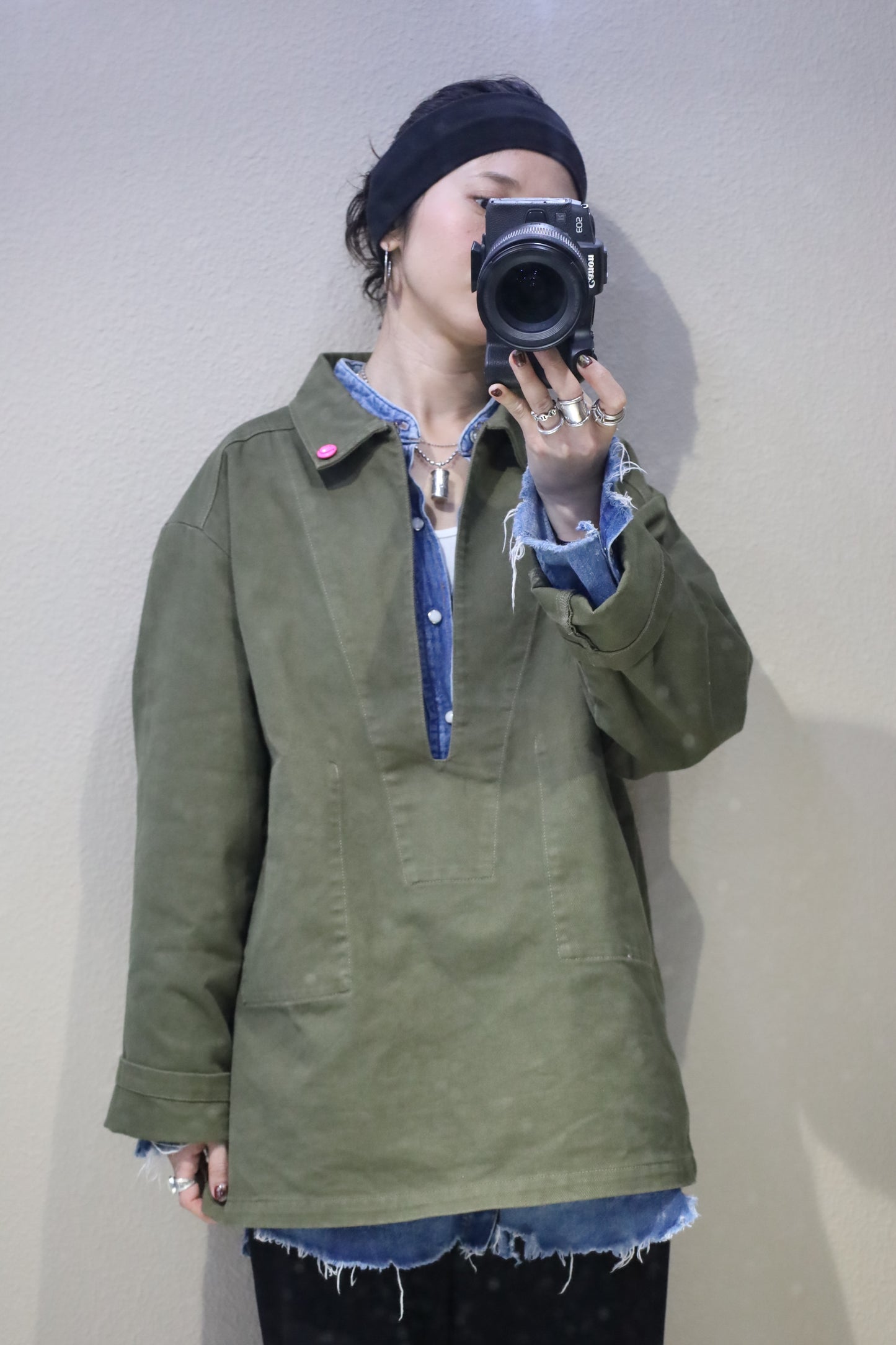 HOWIE DENIM SMOG(KHAKI)