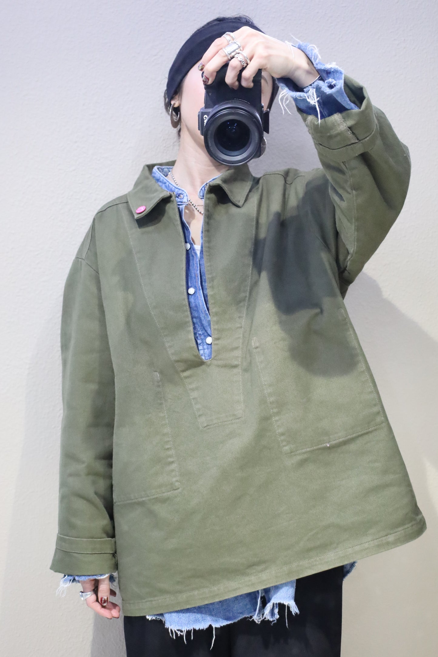 HOWIE DENIM SMOG(KHAKI)