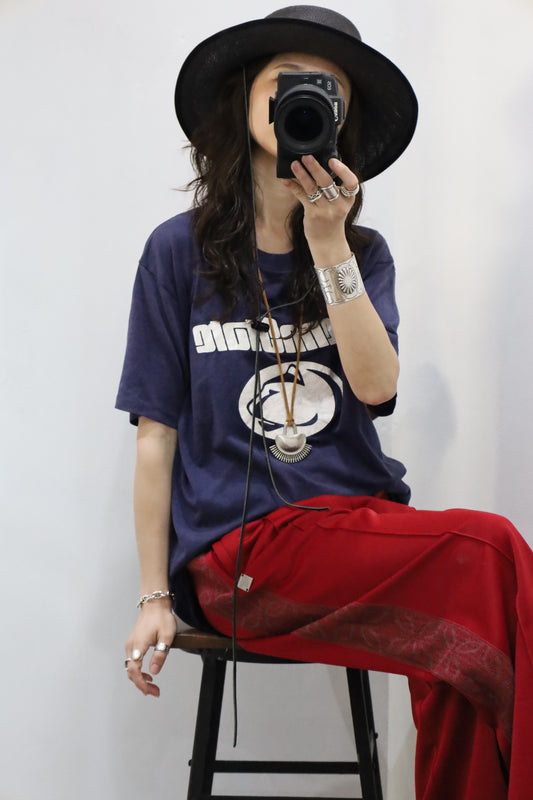 B816 / 1980's sports wear print tee