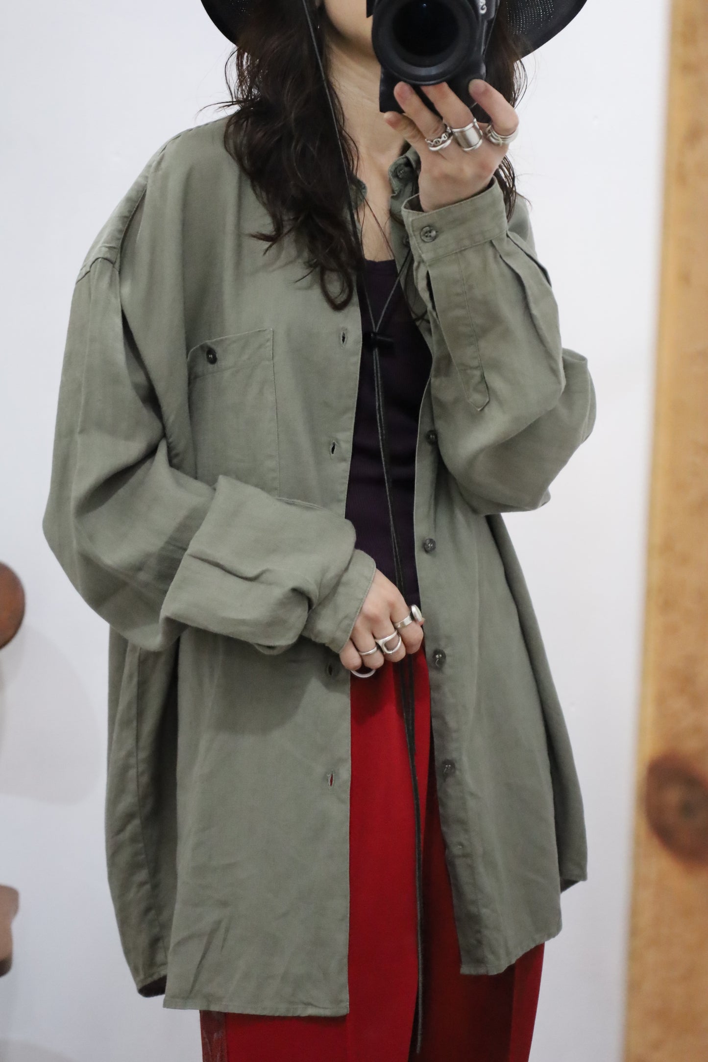 B428 / early2000's BRUNO linen shirt