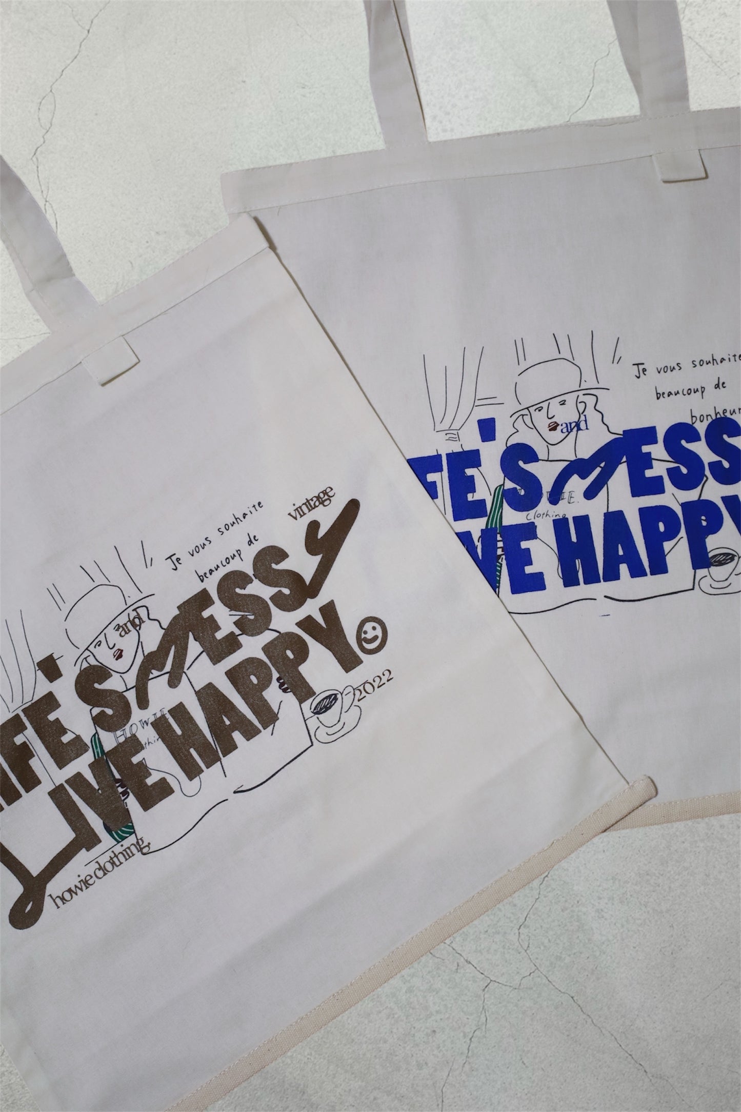 HOWIE tote bag (girl - print)