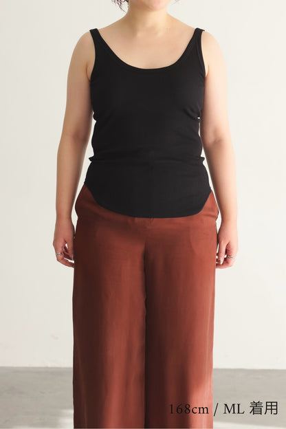 Soft Fit Pad Tank (black)