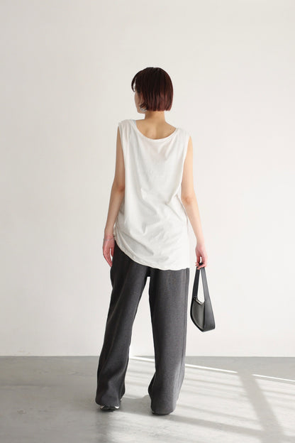 2WAY Shirring Tank (white)