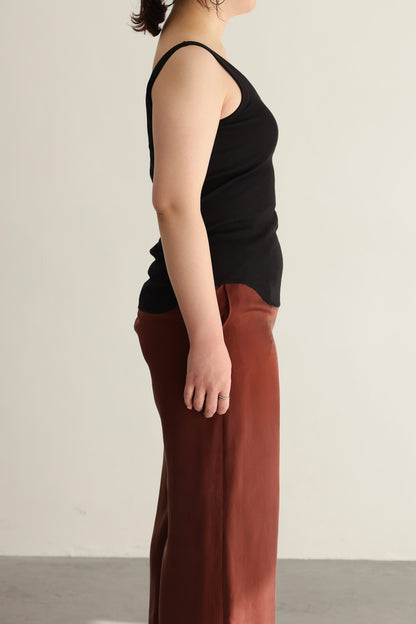 Soft Fit Pad Tank (saxe blue)
