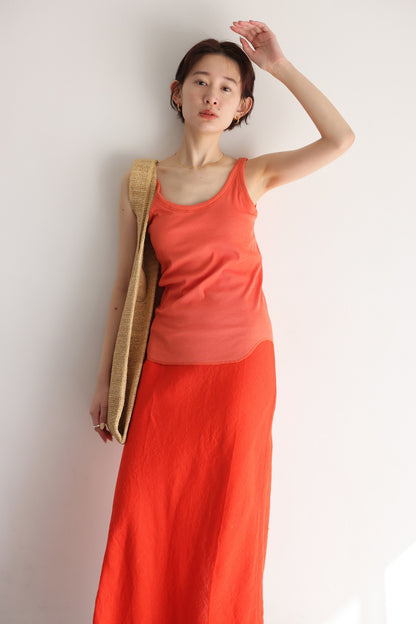 Soft Fit Pad Tank (orange)