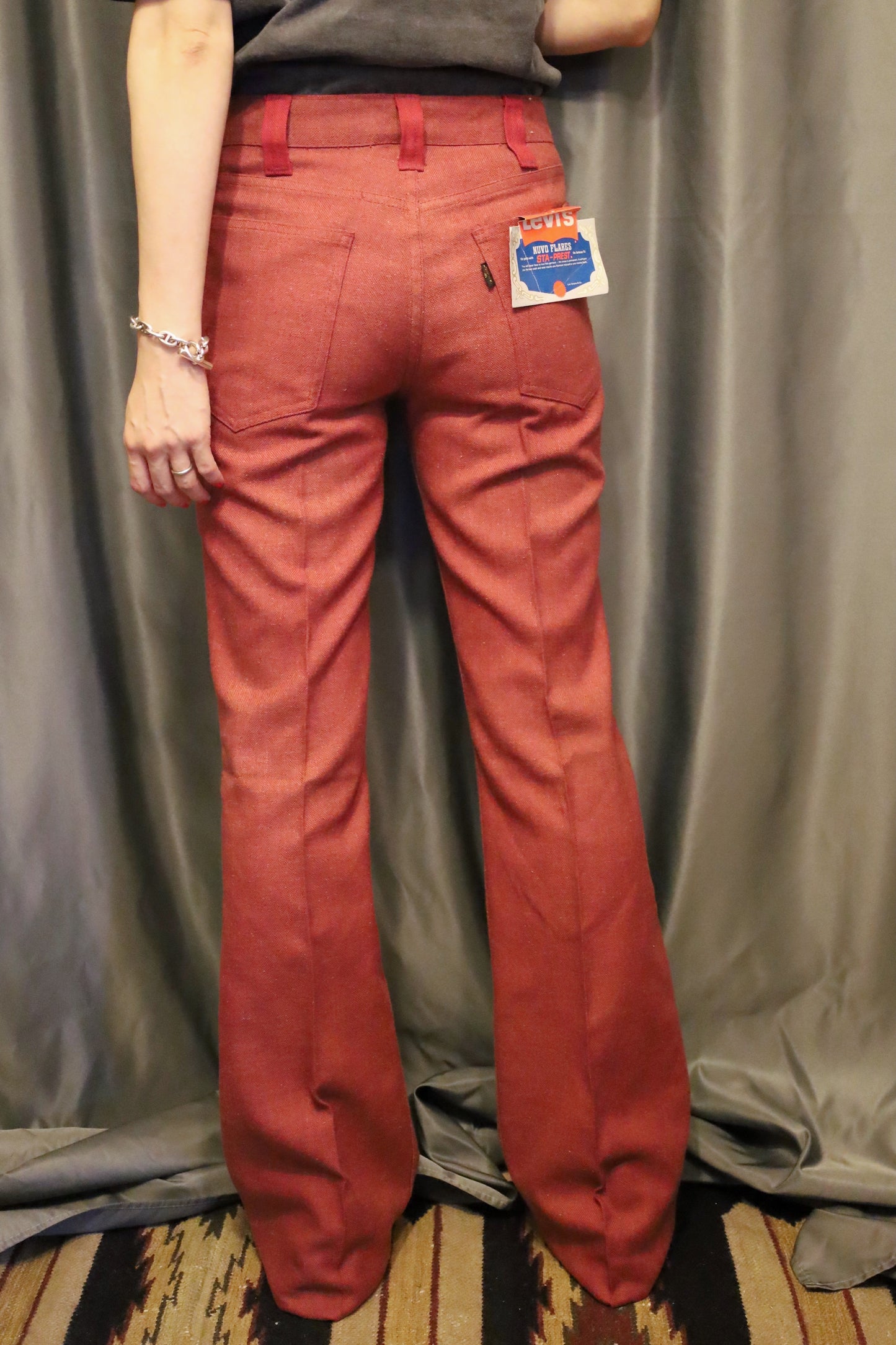 531 / 1970's Dead Stock Levi's Sta Prest flare